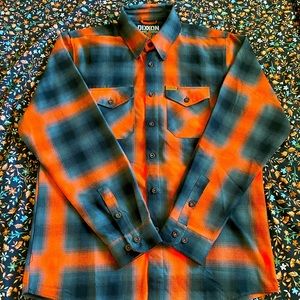 One of a kind festive DIXXON flannel